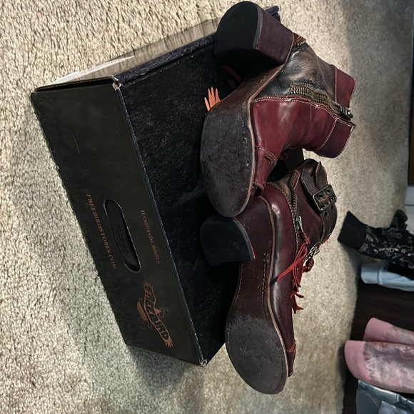 Freebird zombi red boots - Picture 6 of 6